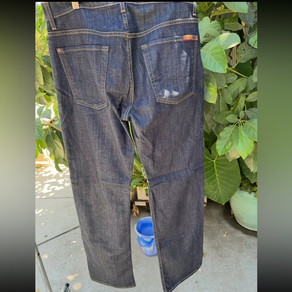 7 for all mankind austyn skinny dark wash jeans - Picture 2 of 3